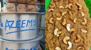  Palakova sweet served with cashews and packed in branded containers