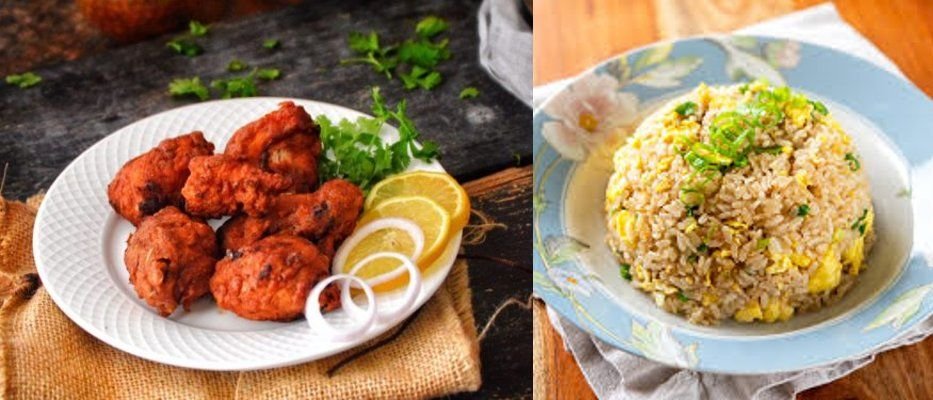 Egg rice and chicken kabab served fresh at Sagar Egg Rice and Chicken Kabab Center Hindupuram