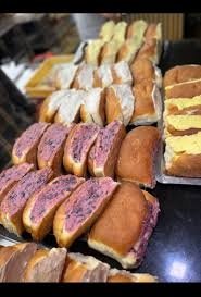 Fresh cream buns and bakery snacks at Pooja Bakery RT Nagar