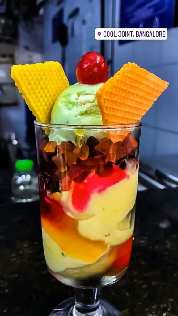Fruit Salad with Ice Cream at Cool Joint Jayanagar