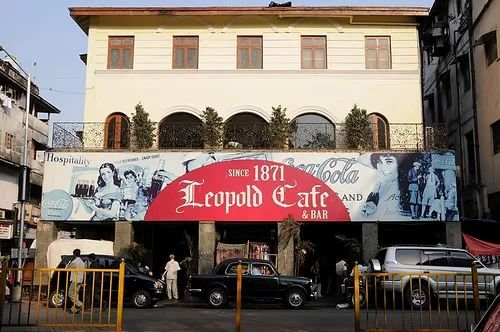 Leopold Cafe Mumbai exterior Colaba Causeway heritage restaurant since 1871