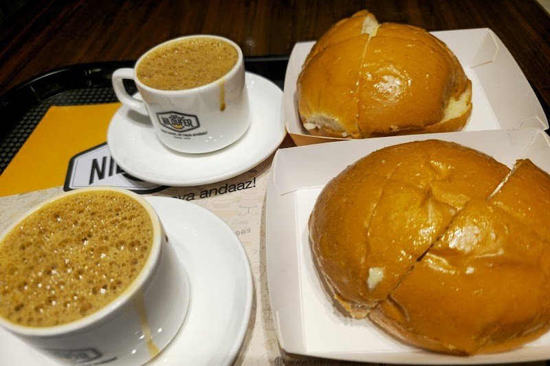 Irani chai with Osmania biscuits, bun maska and snacks at Cafe Niloufer Premium Lounge Hyderabad