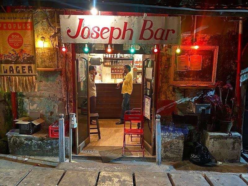 Joseph Bar Goa night view cozy local bar Panjim vibrant lights